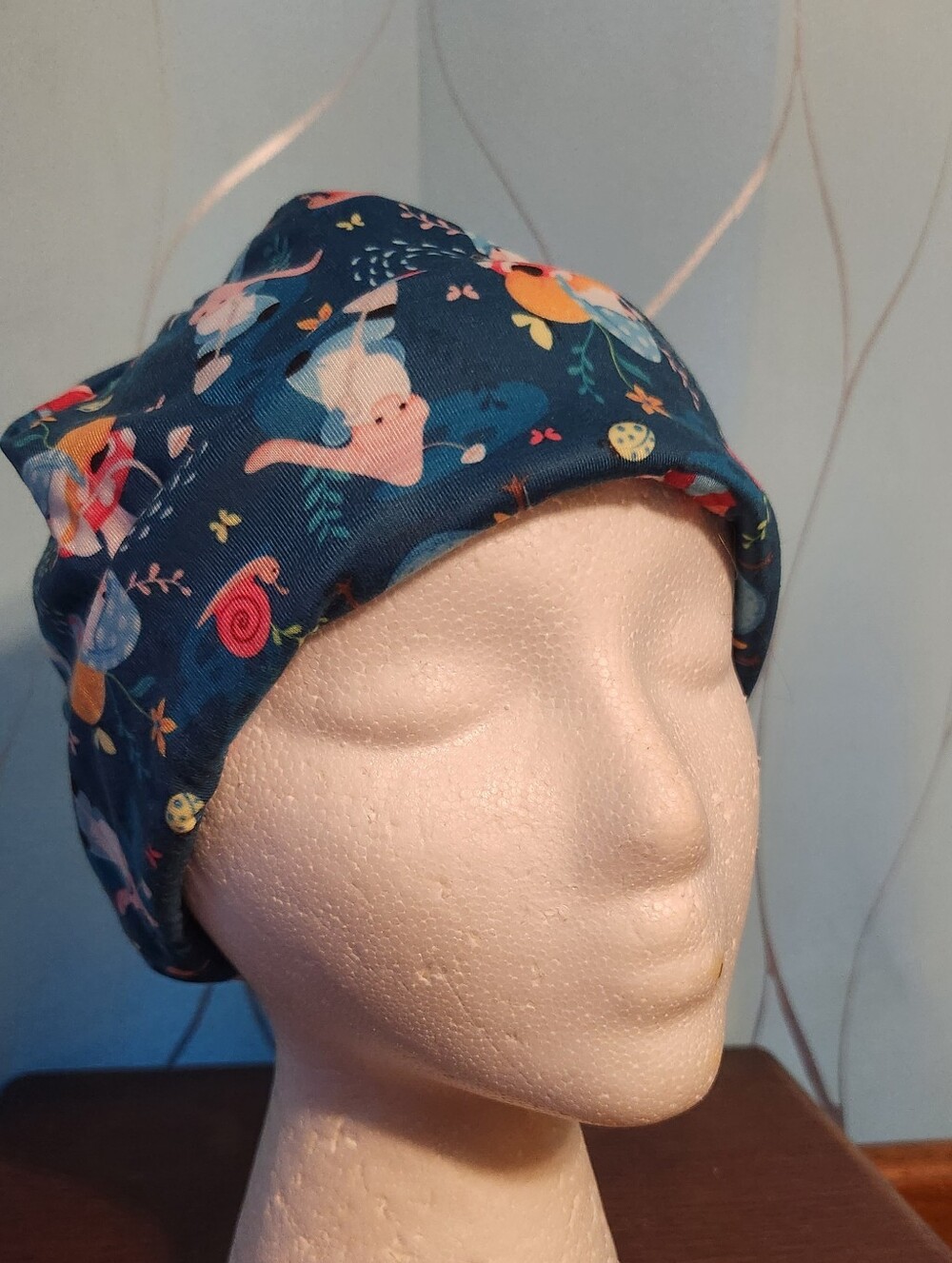 Chemo Christmas Theme Knomes Beanie Hat